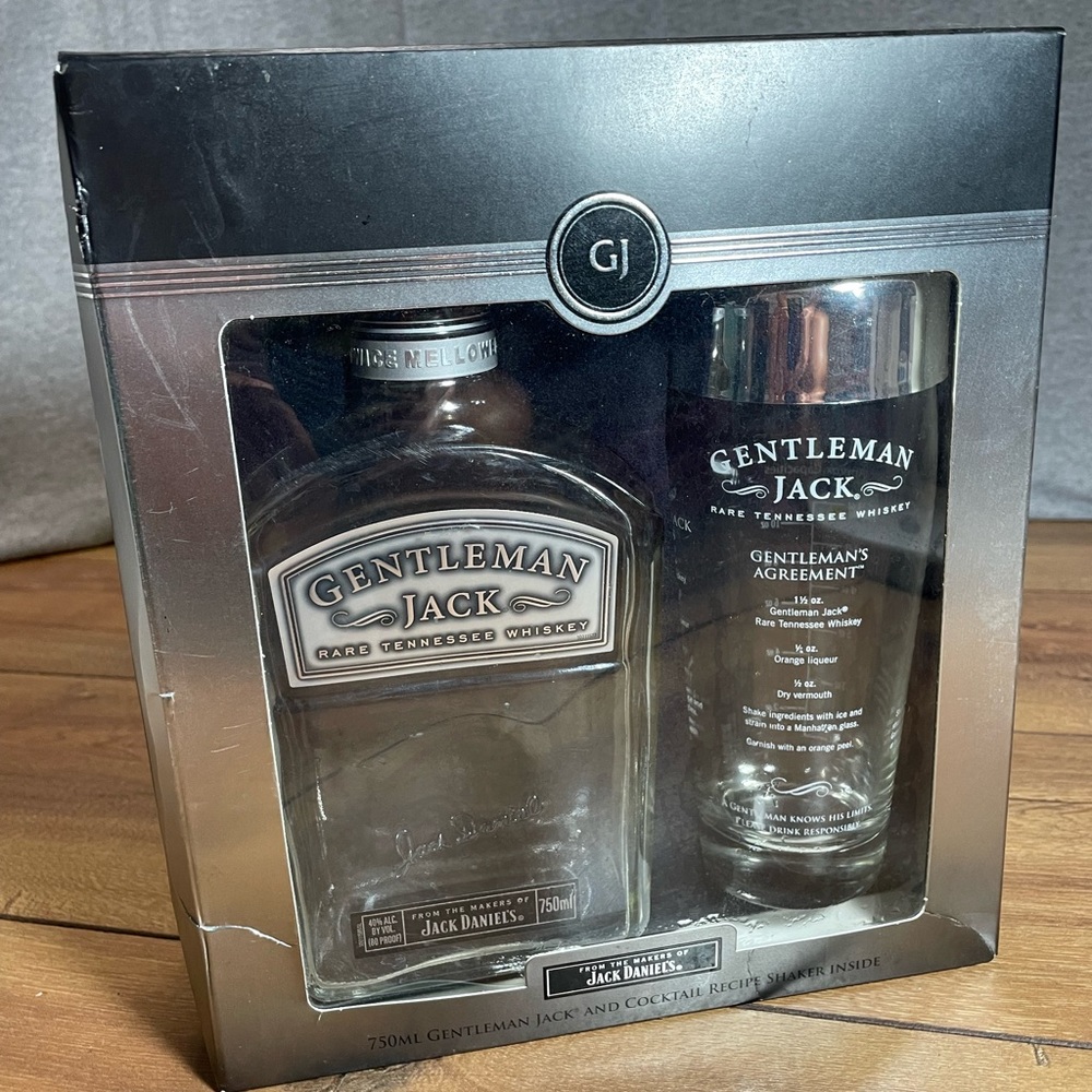 Gentleman Jack Whiskey Shaker Pack (EMPTY)